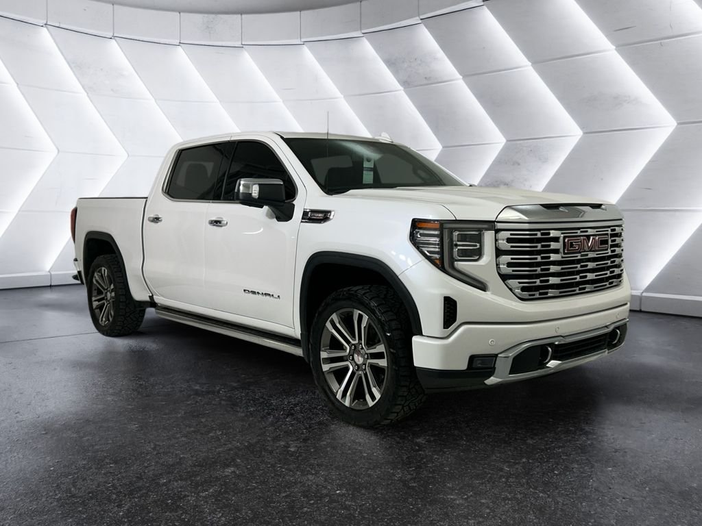 White 2023 GMC Sierra 1500 Pickup Truck Four-Wheel Drive 