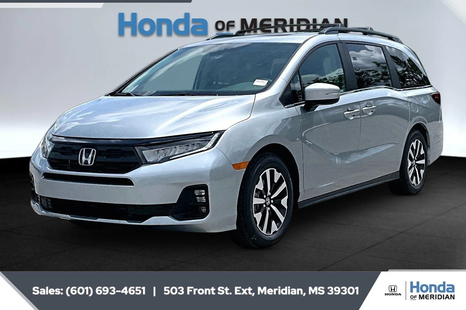 New 2026 Solar Silver Metallic Honda EX-L image 2