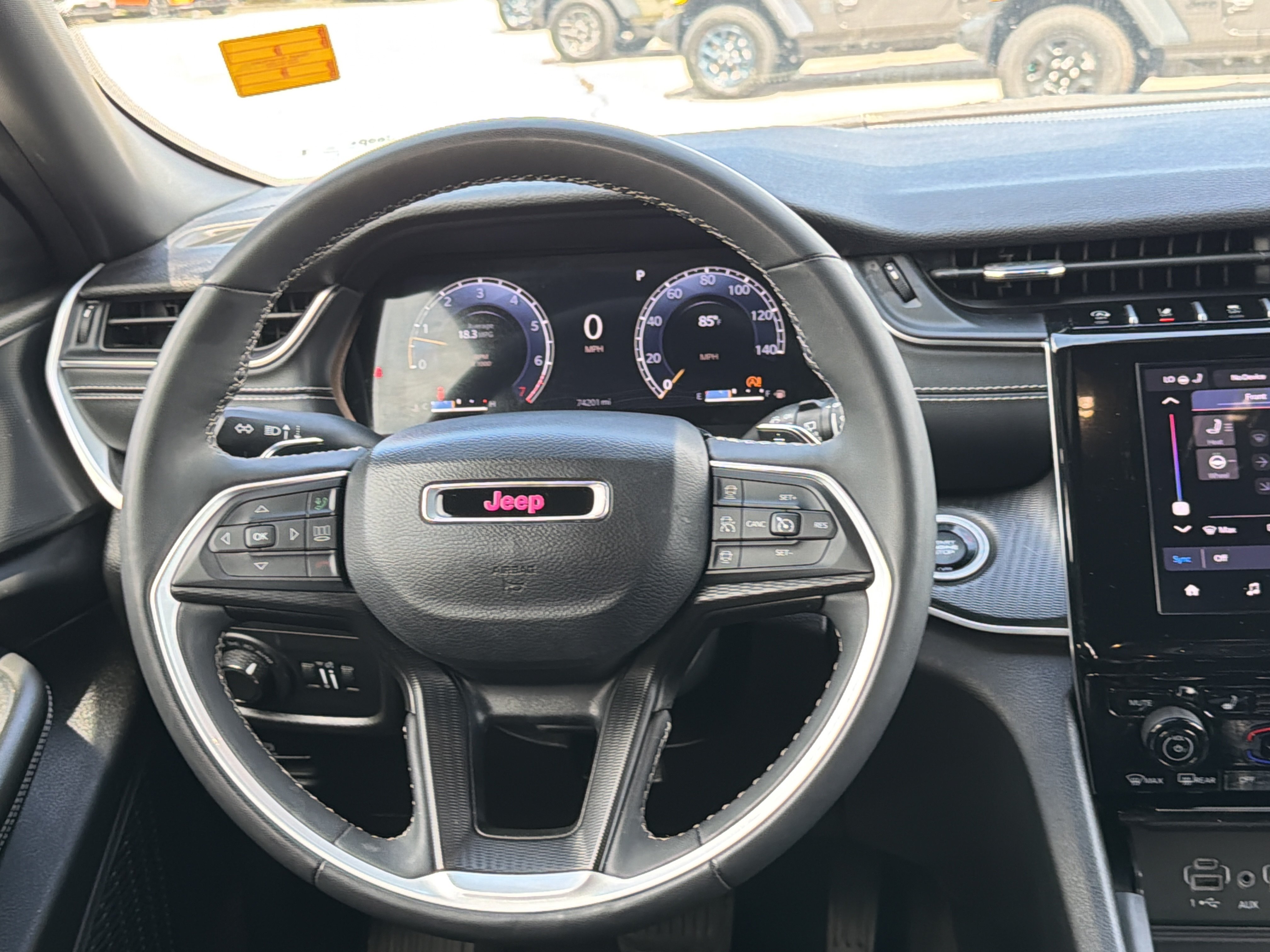 Used 2023 Bright White Clearcoat Jeep Altitude image 26