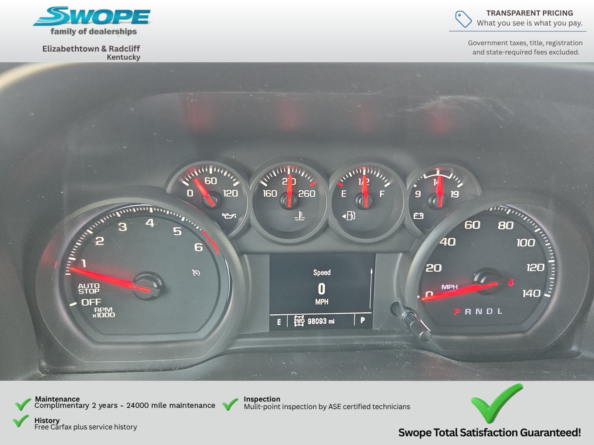 Used 2020 Summit White Chevrolet Custom image 19