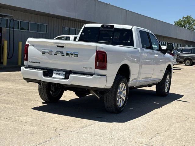 New 2026 Bright White Clear-Coat Exterior Paint RAM Laramie image 3
