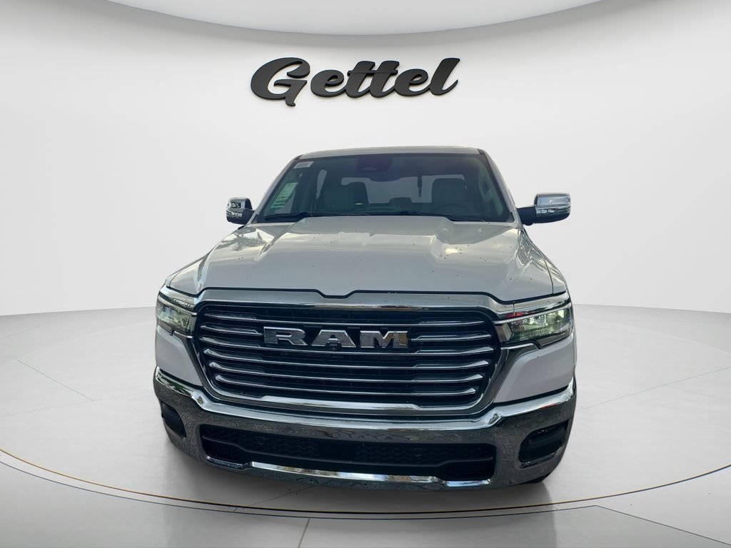 New 2026 Ivory White Tri-Coat Pearl-Coat Exterior Paint RAM Laramie image 2