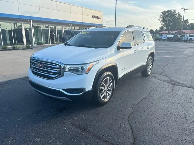 Used 2018 GMC Acadia SLE-2 with VIN 1GKKNSLS6JZ212065 for sale in Rochester, IN