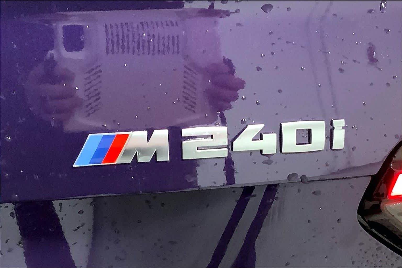 New 2026 Thundernight Metallic BMW M240i xDrive image 15