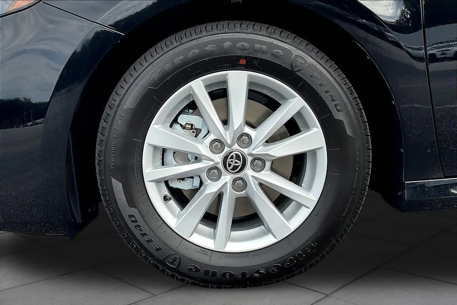 New 2026 Midnight Black Metallic Toyota LE image 11