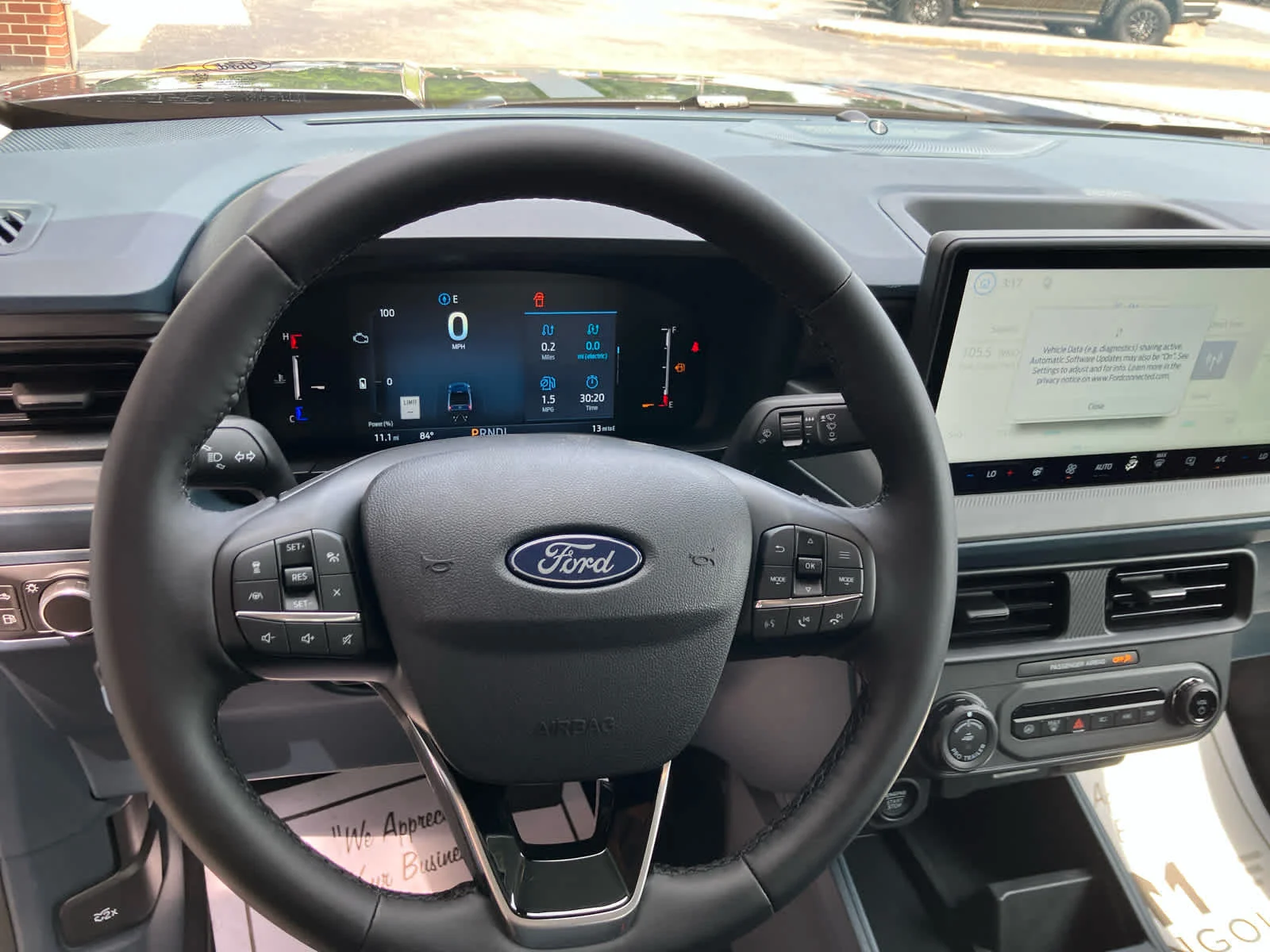 New 2026 Carbonized Gray Metallic Ford LARIAT image 9
