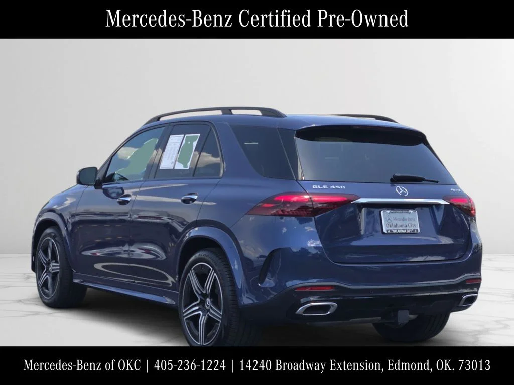 Certified Used 2026 Twilight Blue Metallic Mercedes-Benz GLE 450 image 5