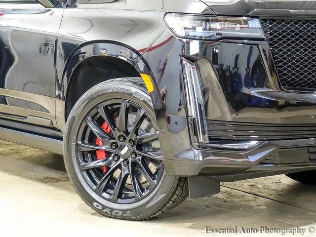 Certified Used 2022 Black Cadillac Sport image 3