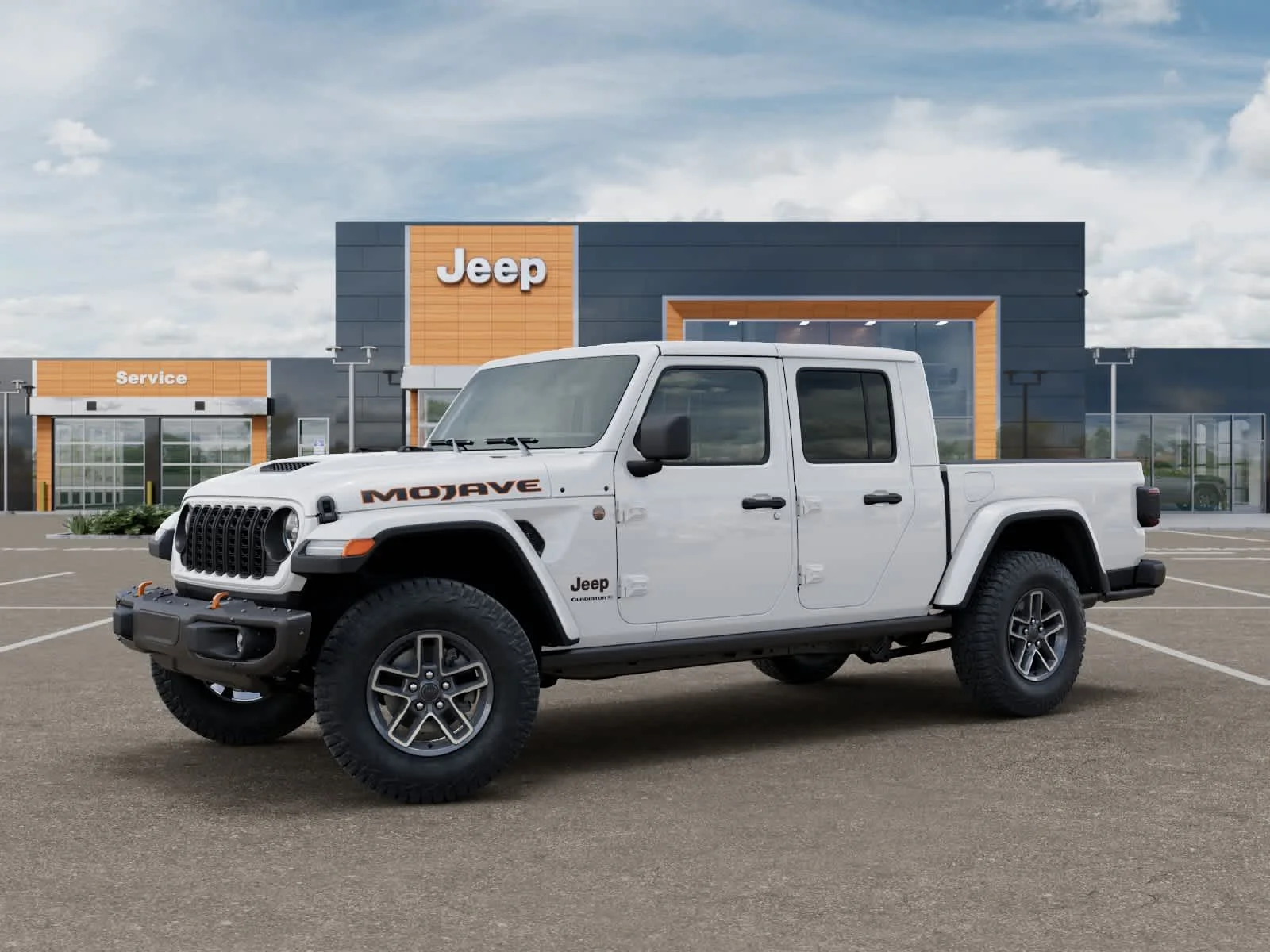 New 2027 Bright White Clearcoat Jeep Mojave image 2