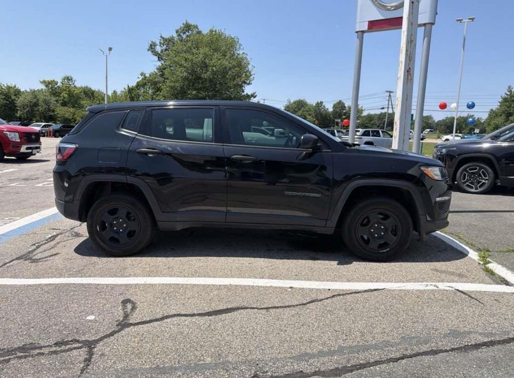 Used 2021 Black Jeep Sport image 2