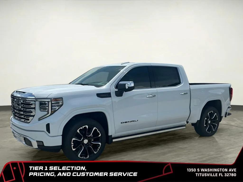 New 2026 Glacier White Tricoat GMC Denali image 2