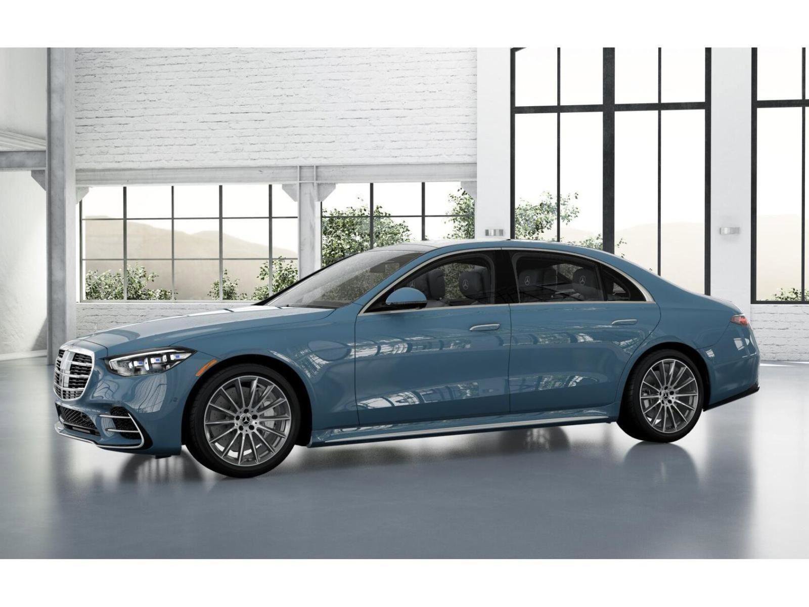 New 2026 MANUFAKTUR China Blue Mercedes-Benz S 580 image 37