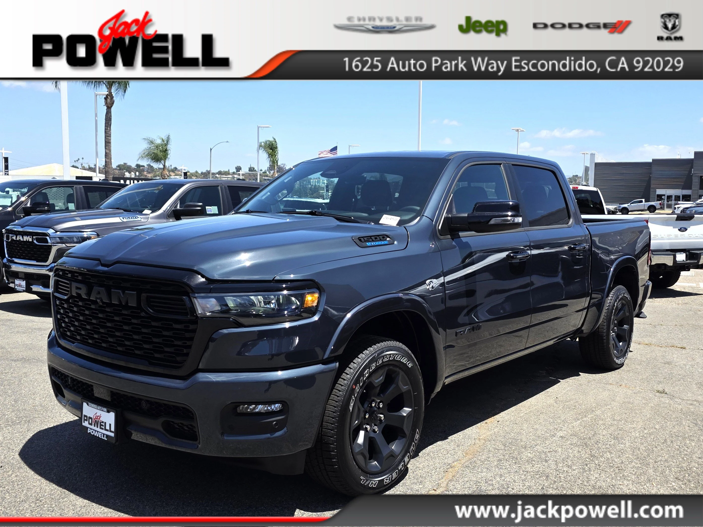 New 2026 Blue Metallic RAM Big Horn/Lone Star image 1