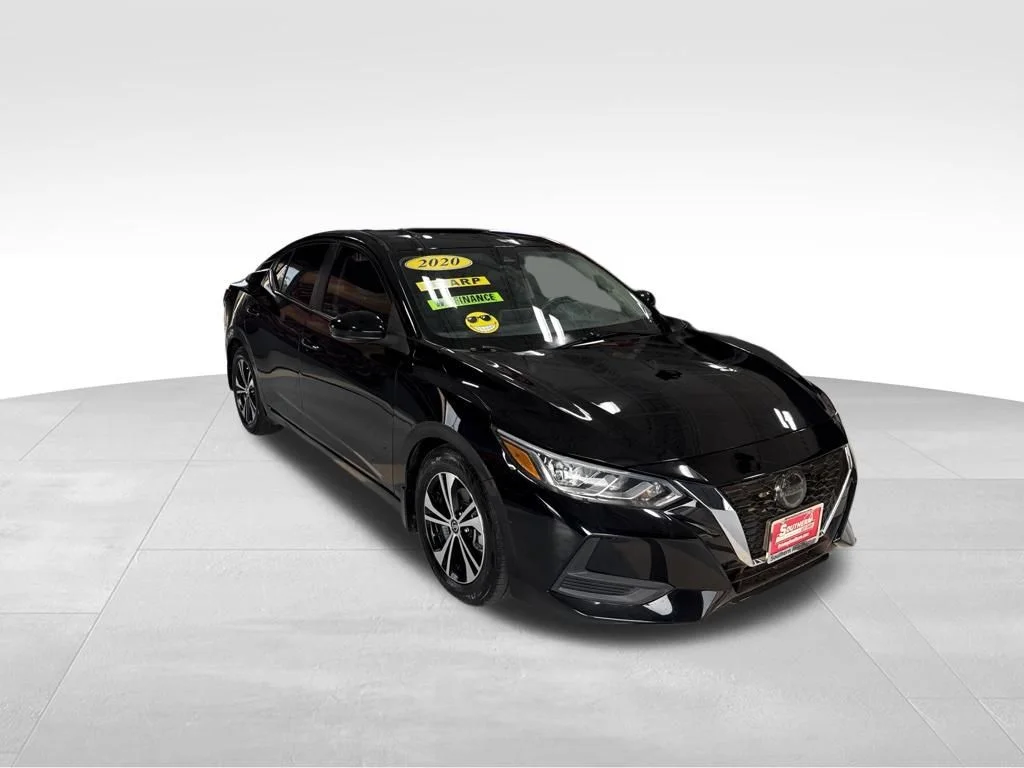 Used 2020 Black Nissan SV image 8