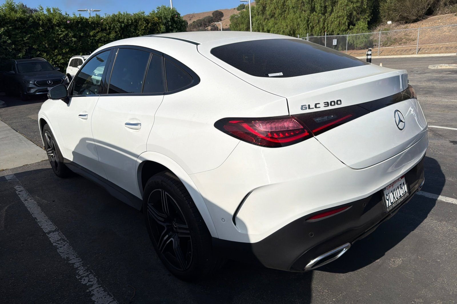 Certified Used 2024 White Mercedes-Benz GLC 300 Coupe image 11