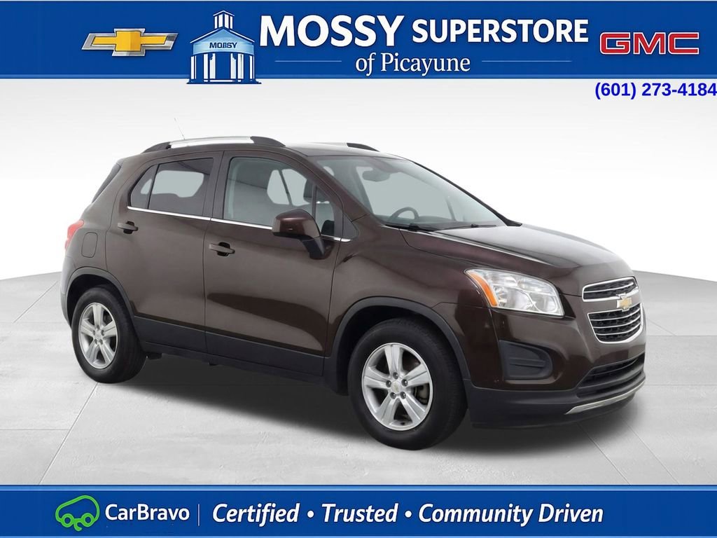 Used 2015 Chevrolet Trax LT with VIN KL7CJLSB8FB239722 for sale in Picayune, MS