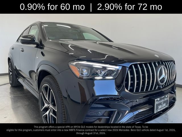 New 2026 Mercedes-Benz GLE AMG® 53 4MATIC®+ Coupe AWD 4MATIC®