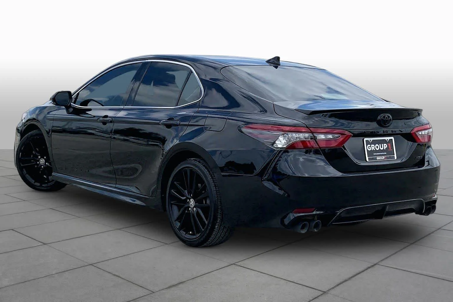 Used 2021 Midnight Black Metallic Toyota XSE image 12