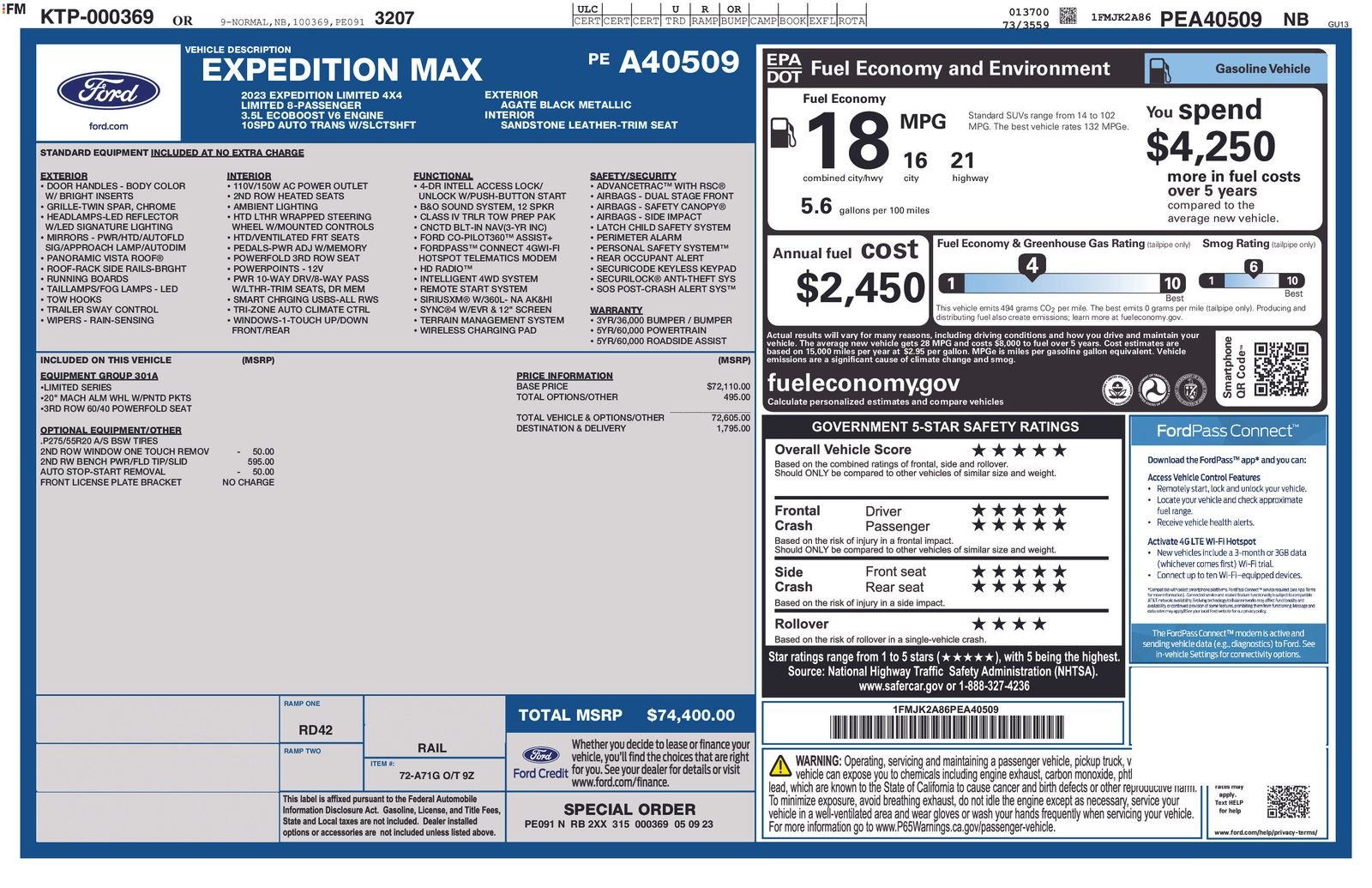 2023 Ford Expedition's photo