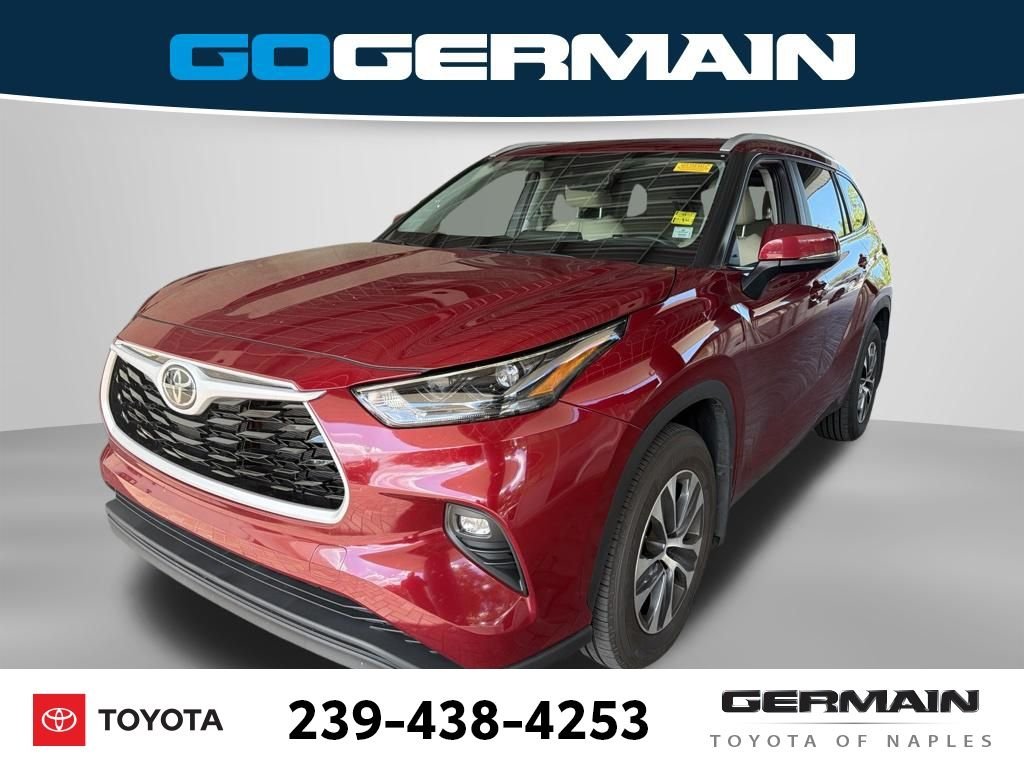 Certified Used 2024 Red Toyota XLE image 1