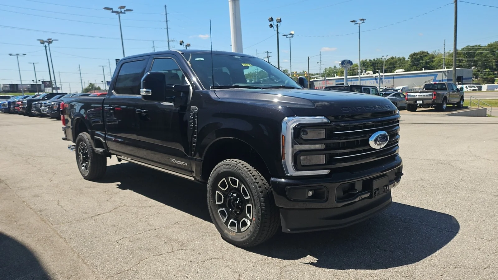 New 2026 Agate Black Metallic Ford Platinum 4WD image 6