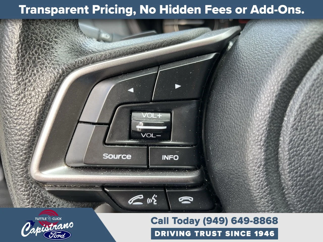 Used 2019 Crystal Black Silica Subaru Premium image 36