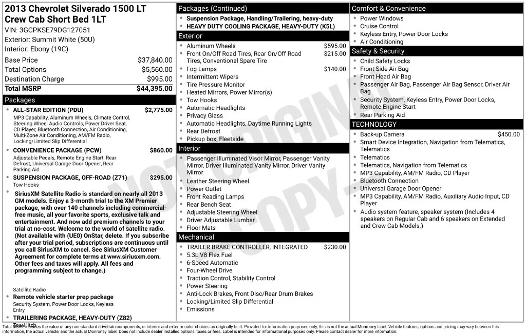 Used 2013 White Chevrolet LT image 32