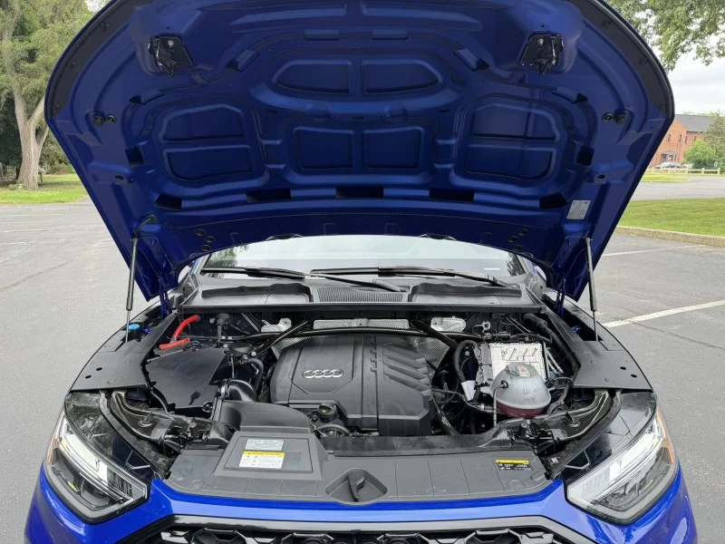 Certified Used 2023 Ultra Blue Metallic Audi S line Premium Plus image 34