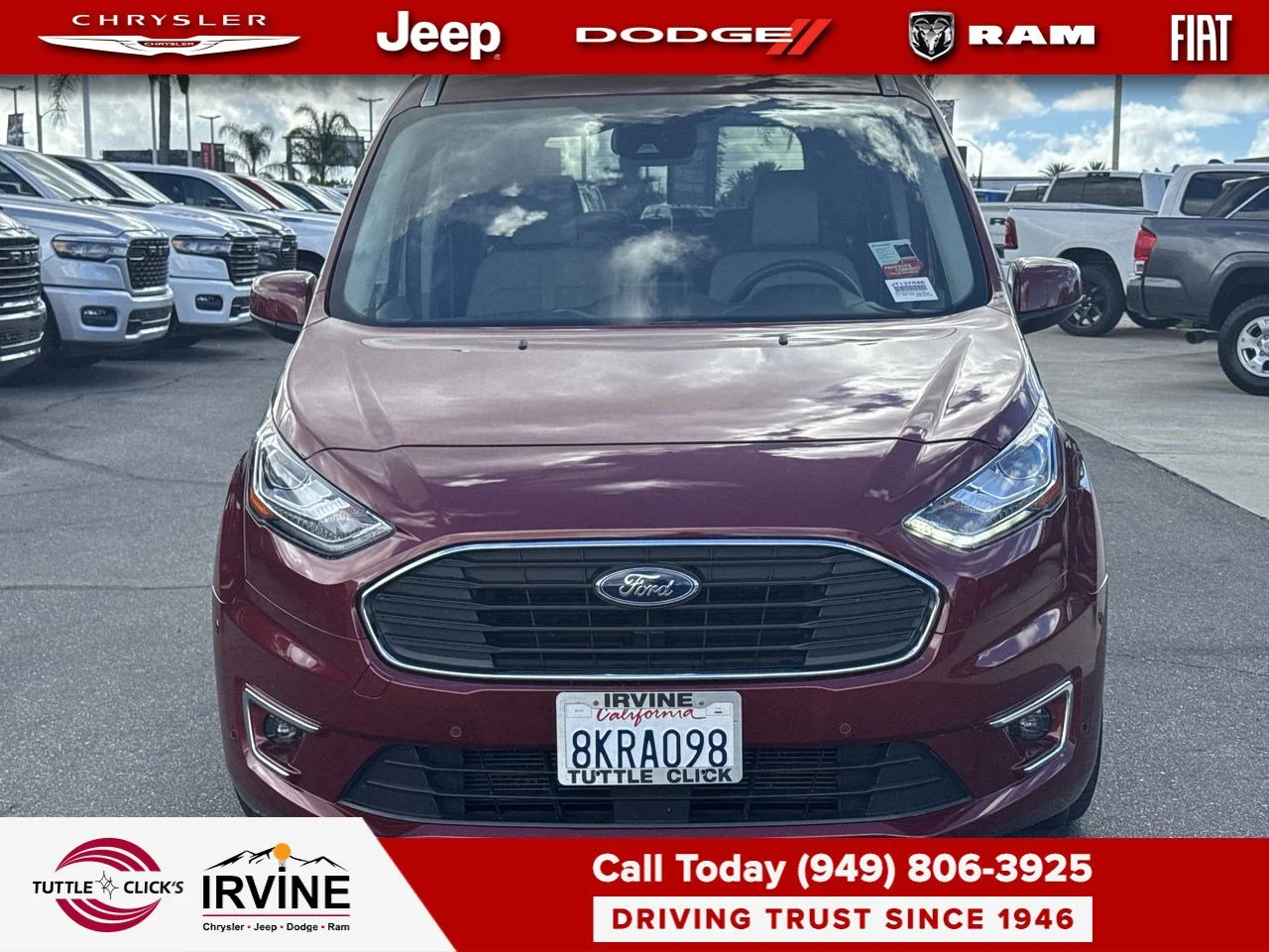 Used 2019 Kapoor Red Metallic Ford Titanium image 11
