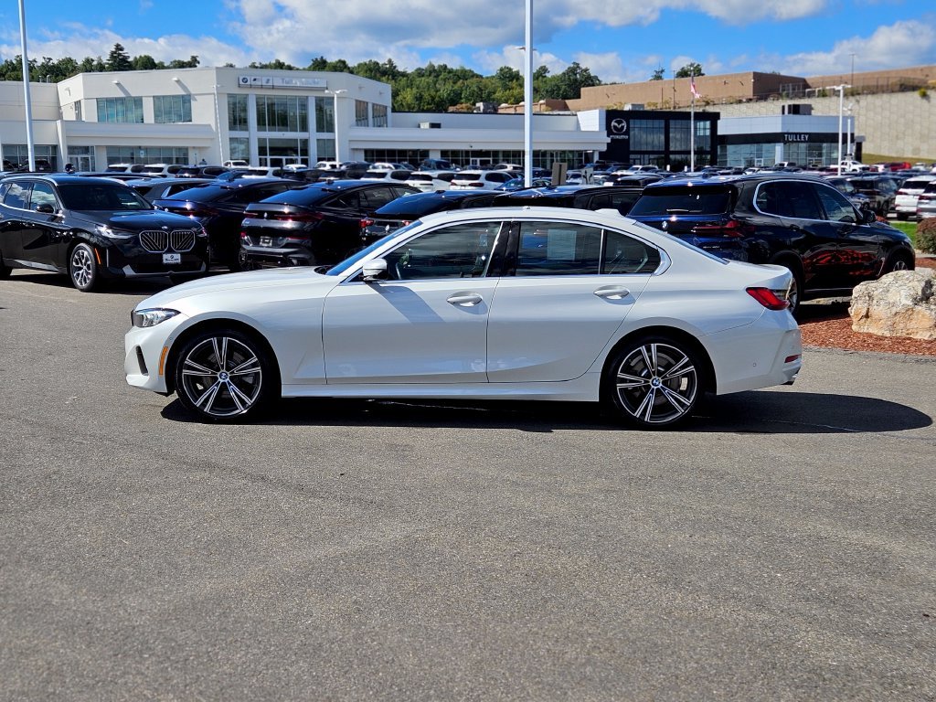 Certified Used 2023 Mineral White Metallic BMW 330i xDrive image 4