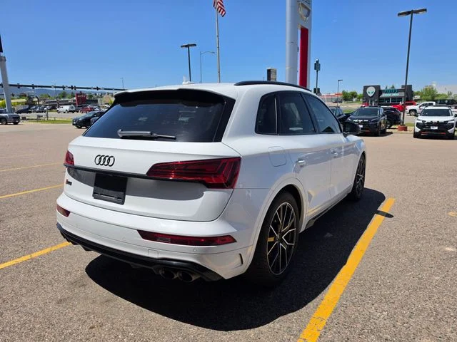 Used 2022 Glacier White Metallic Audi Premium Plus image 5