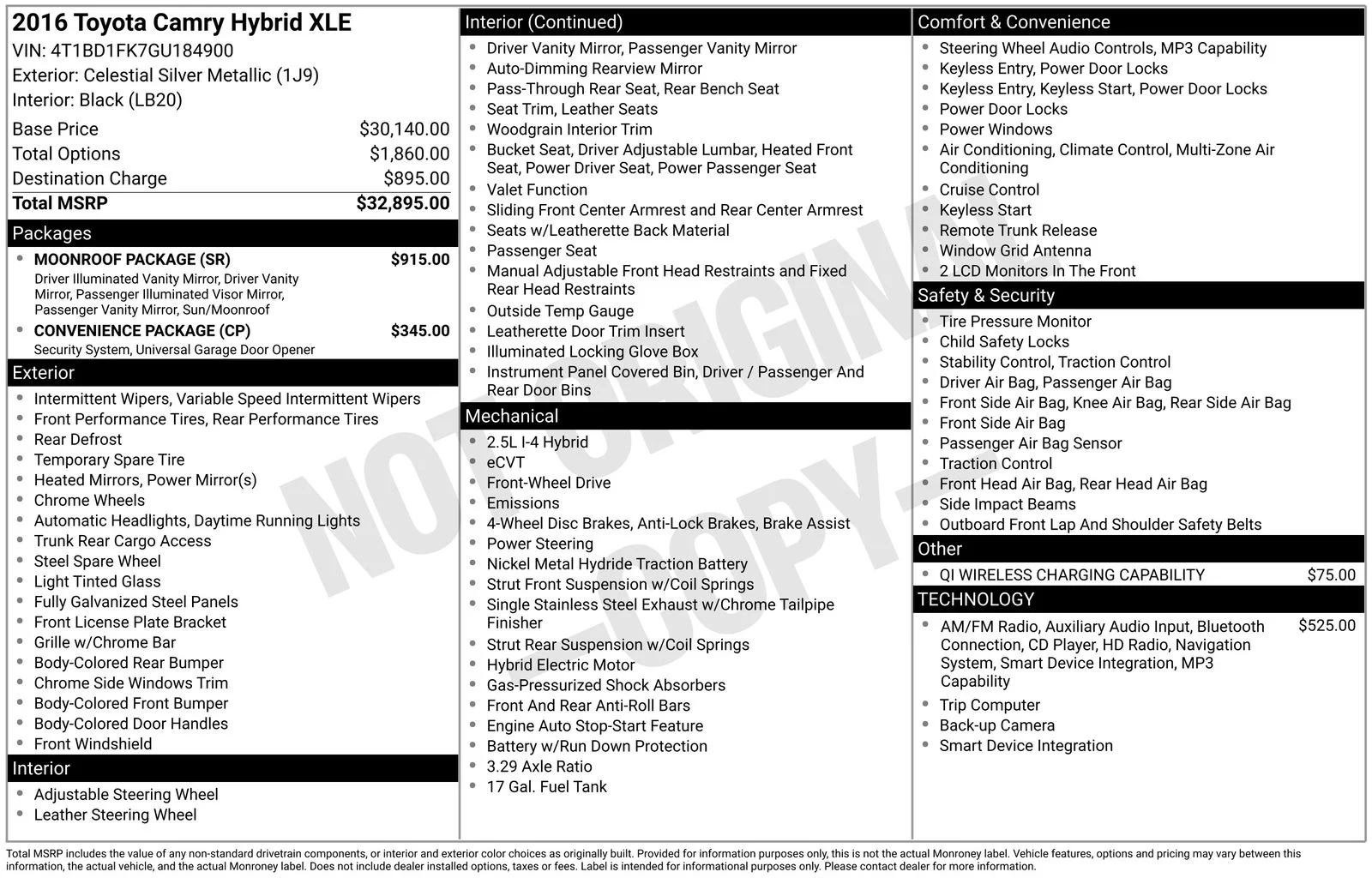 Used 2016 Silver Toyota XLE image 40
