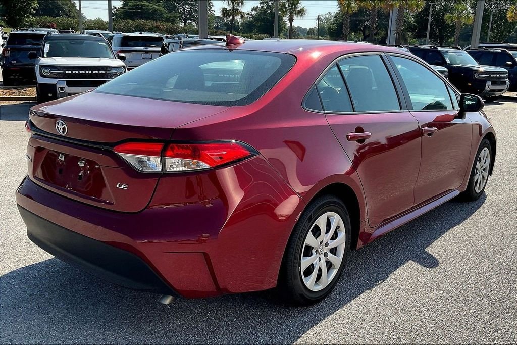 Used 2025 Red Toyota LE image 6