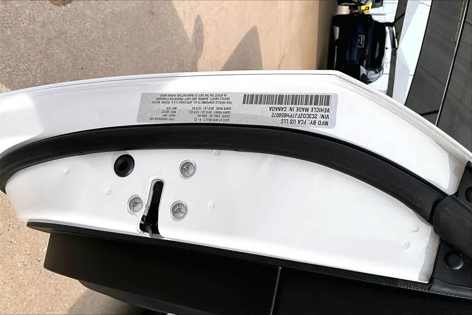 Used 2023 White Knuckle Clearcoat Dodge R/T Scat Pack image 34
