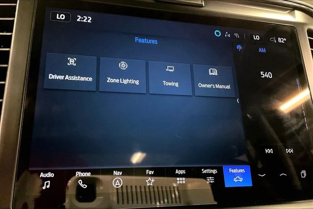 Used 2025 Antimatter Blue Metallic Ford Lariat image 38