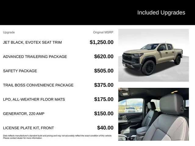 Used 2024 Sand Dune Metallic Chevrolet Trail Boss image 5