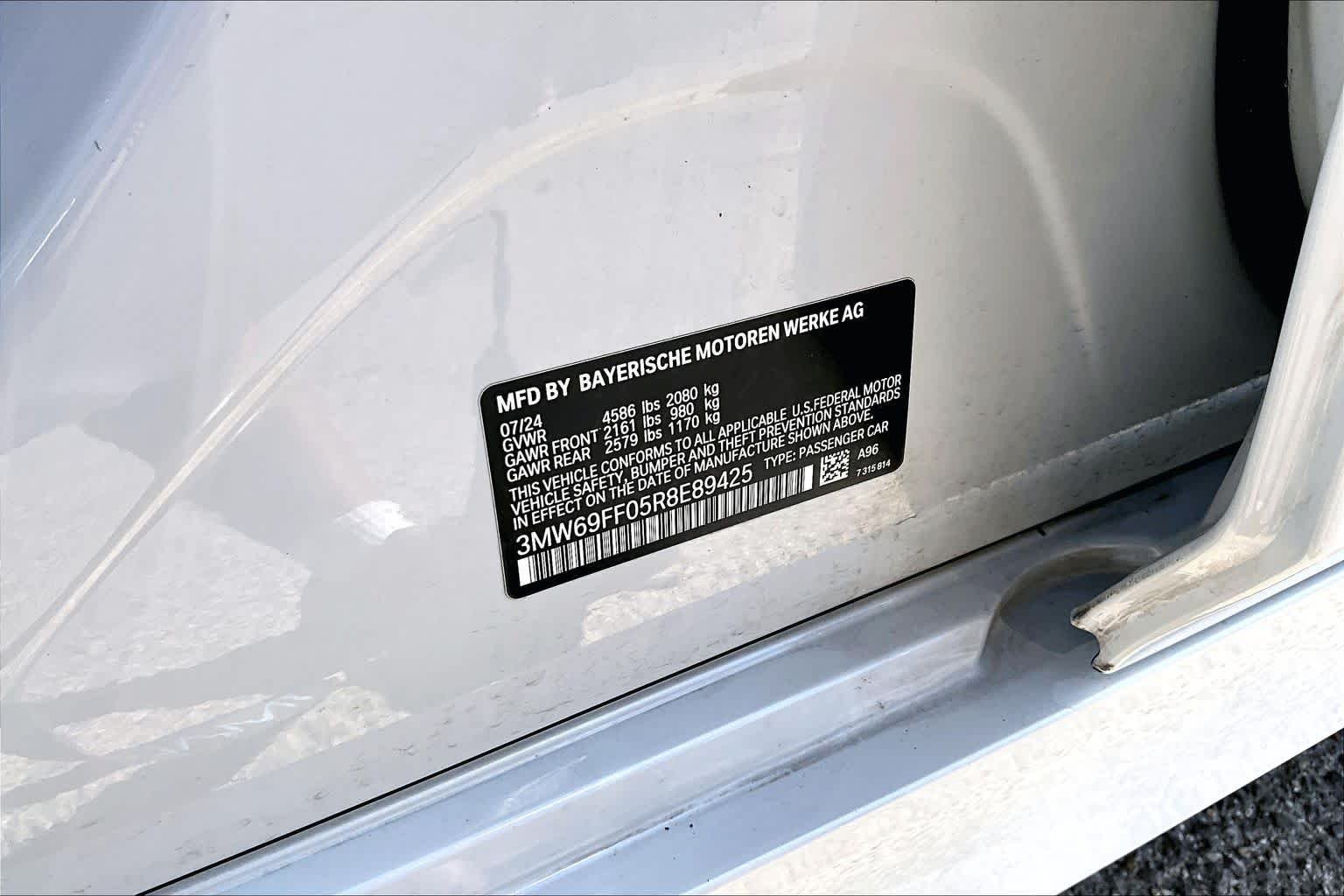 Used 2024 WHITE BMW 330i image 34