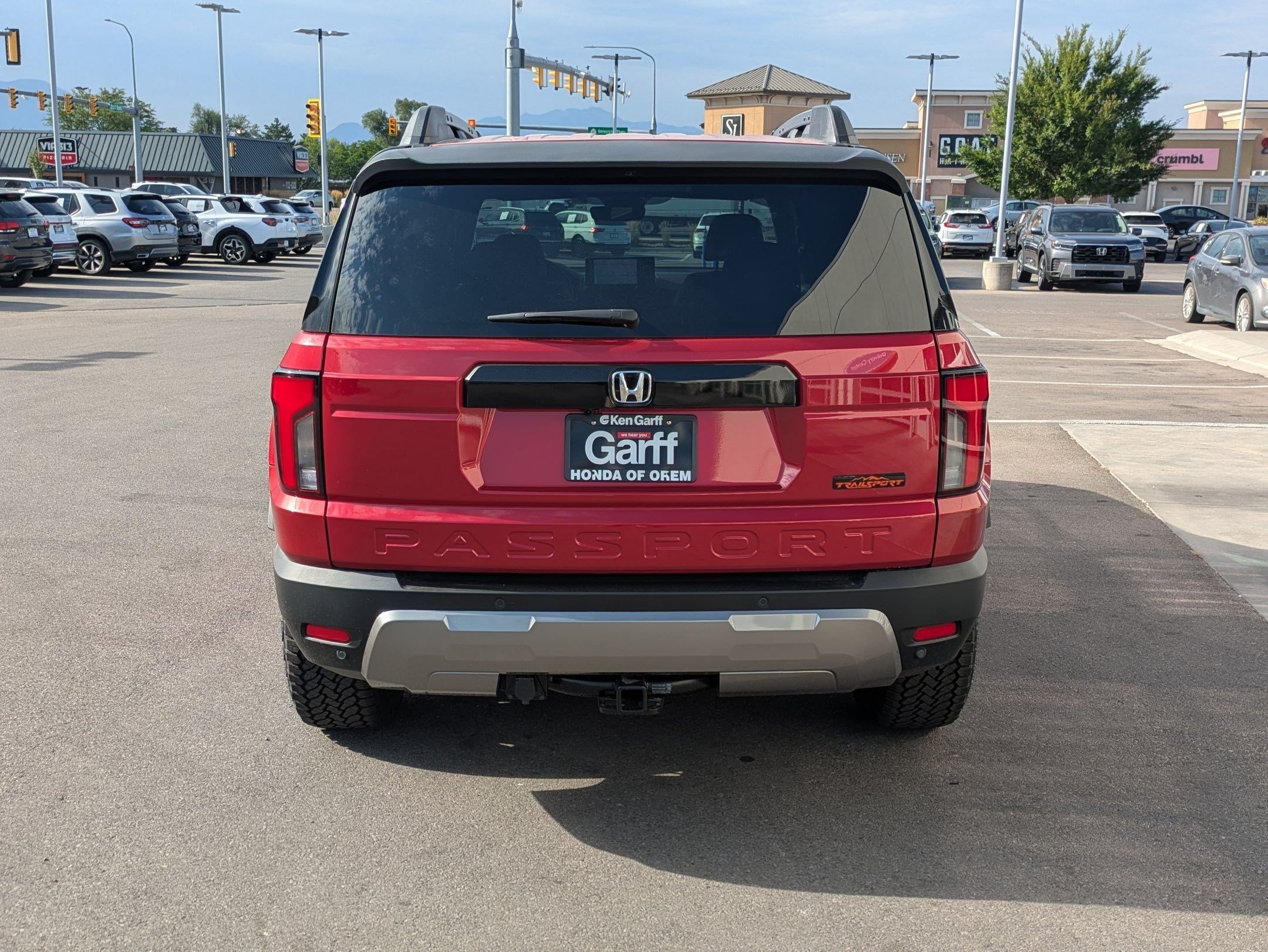 New 2026 Radiant Red Metallic II Honda TrailSport image 4