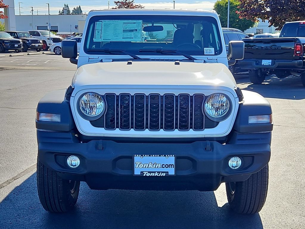 New 2026 Bright White Clearcoat Jeep Sport image 9