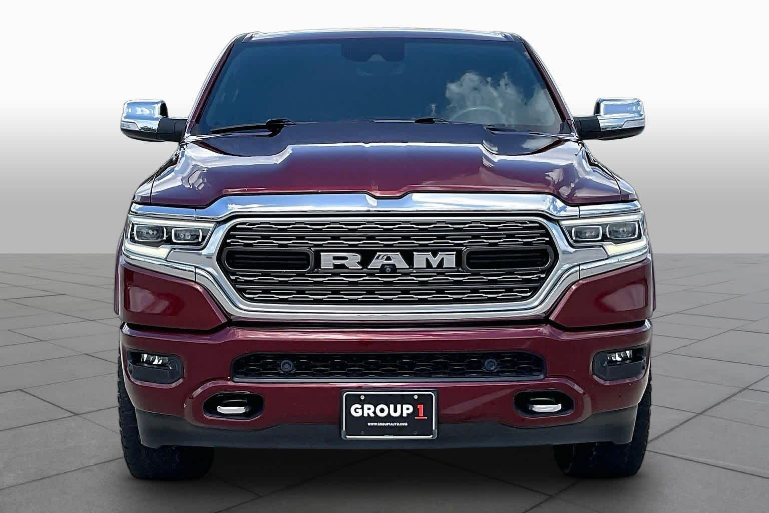 Used 2020 Delmonico Red Pearlcoat Ram Limited image 4