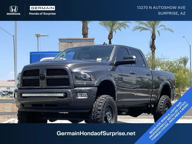 Used 2017 Granite Crystal Metallic Clearcoat Ram Laramie image 1