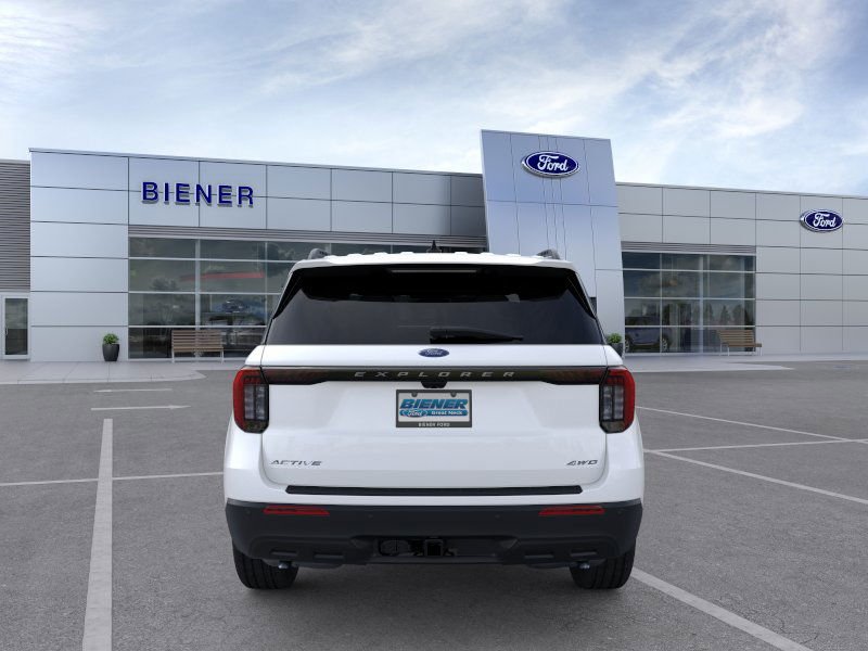 New 2026 Star White Metallic Tri-Coat Ford Active image 5