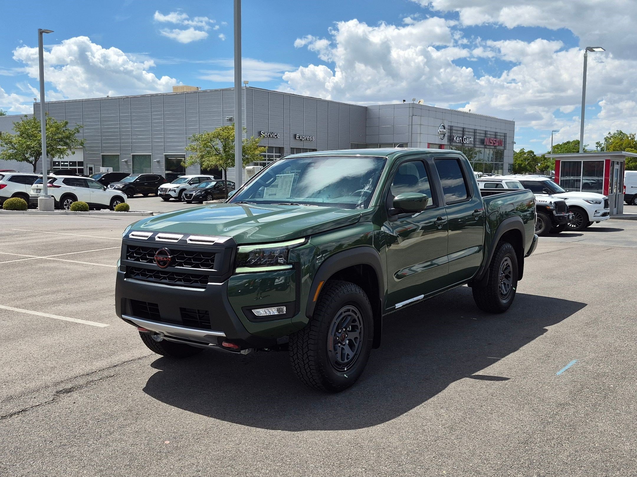 New 2026 Tactical Green Metallic Nissan Crew Cab PRO-4X® image 8