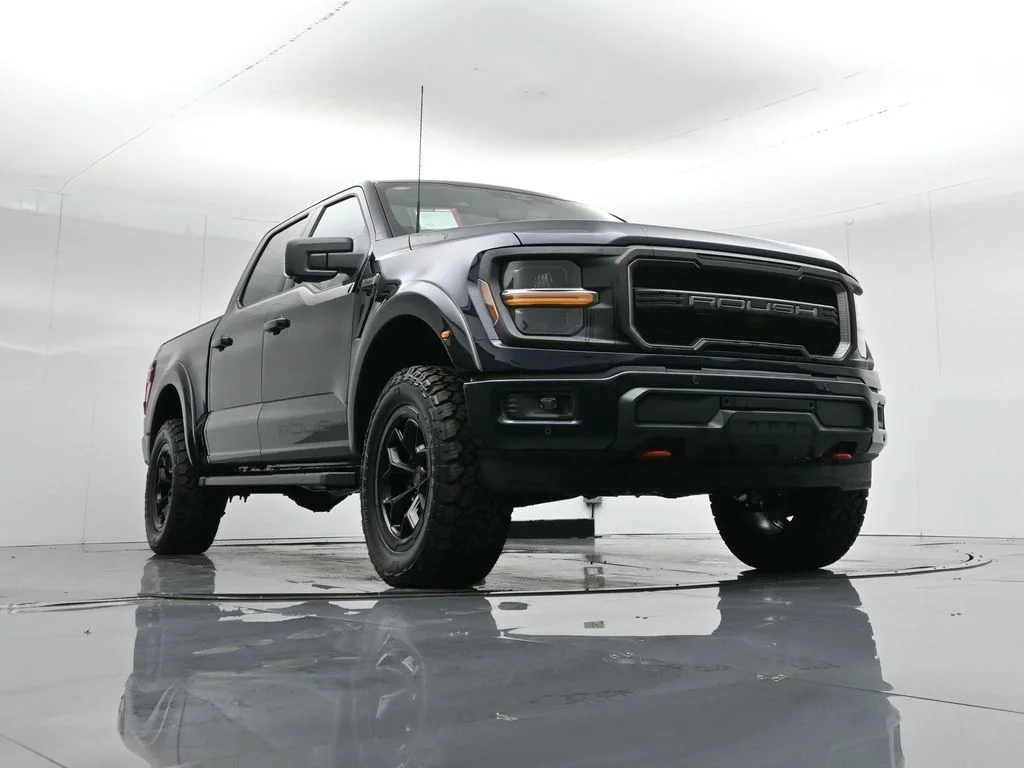 New 2025 Antimatter Blue Metallic Ford XLT image 50