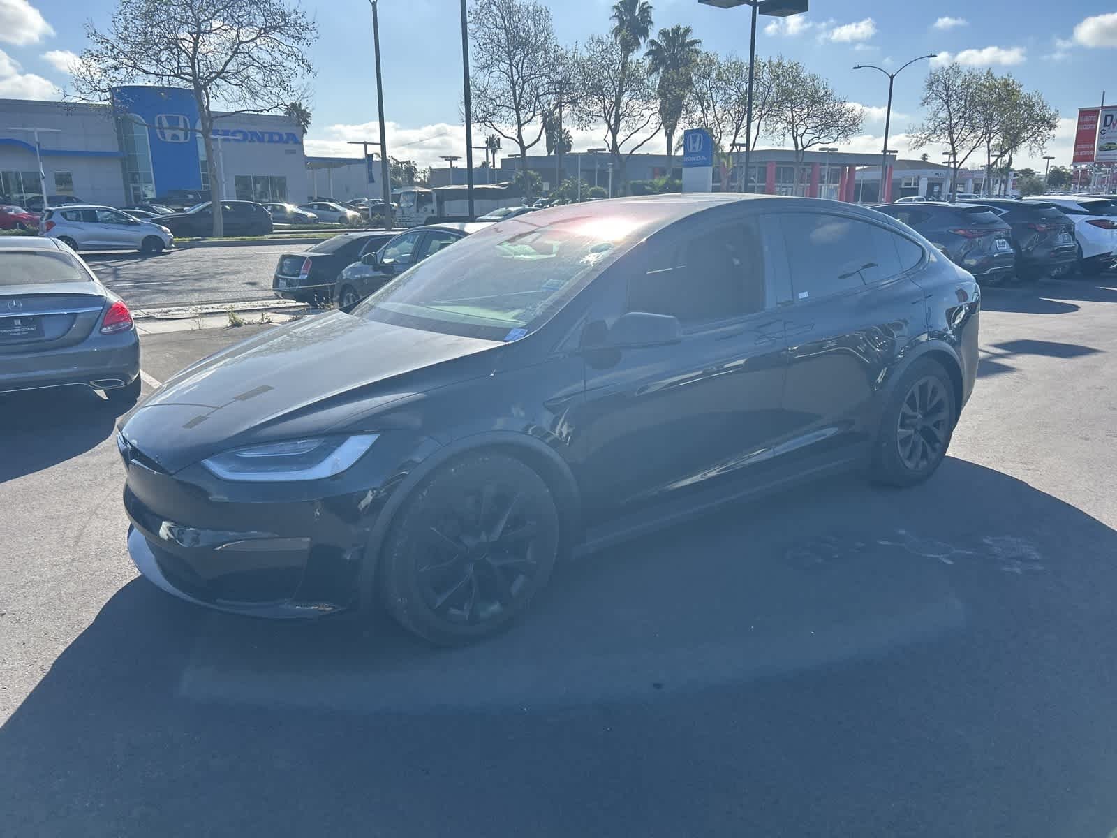 Used 2022 Tesla Model X Long Range with VIN 7SAXCBE56NF335085 for sale in Costa Mesa, CA