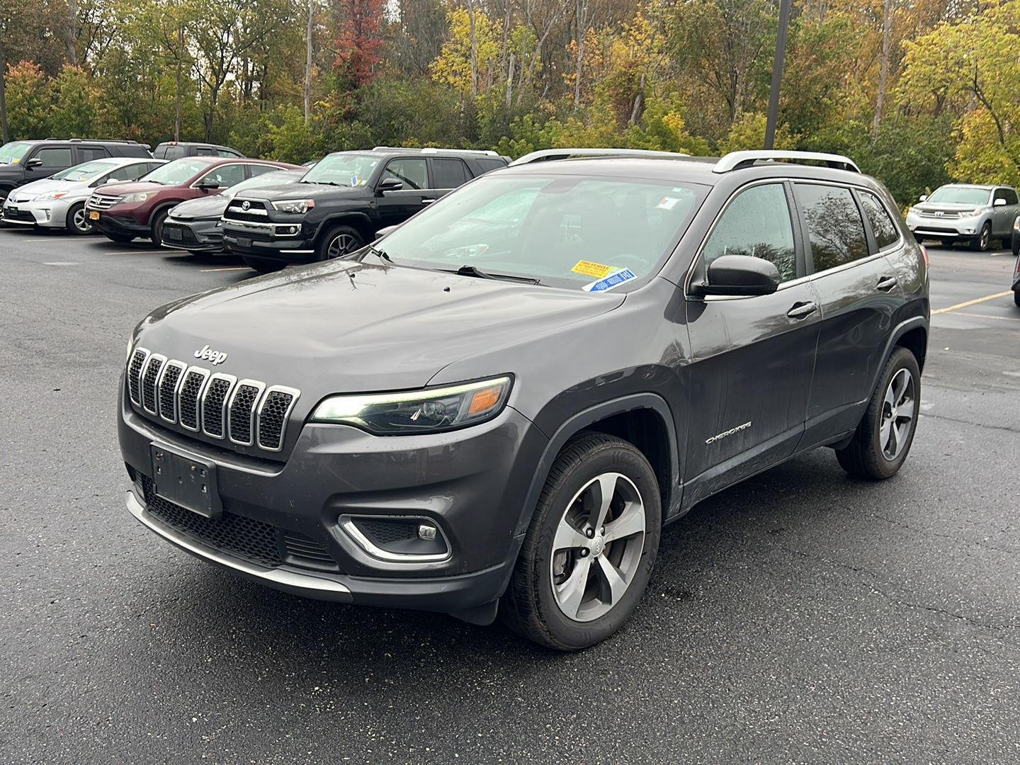 Used 2020 Granite Crystal Metallic Clearcoat Jeep Limited image 2