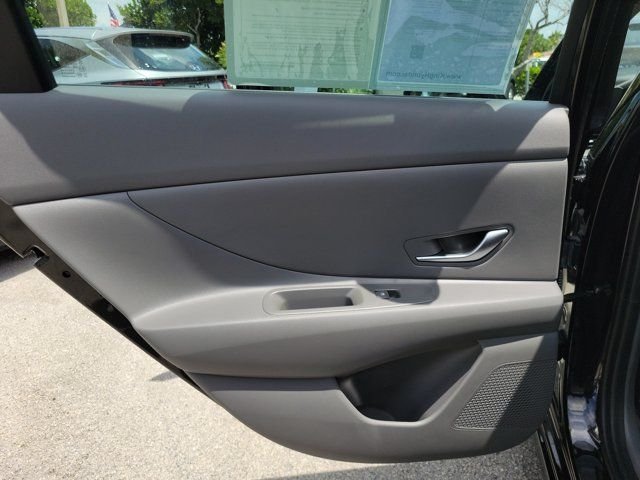 Certified Used 2025 Black Hyundai SE image 11