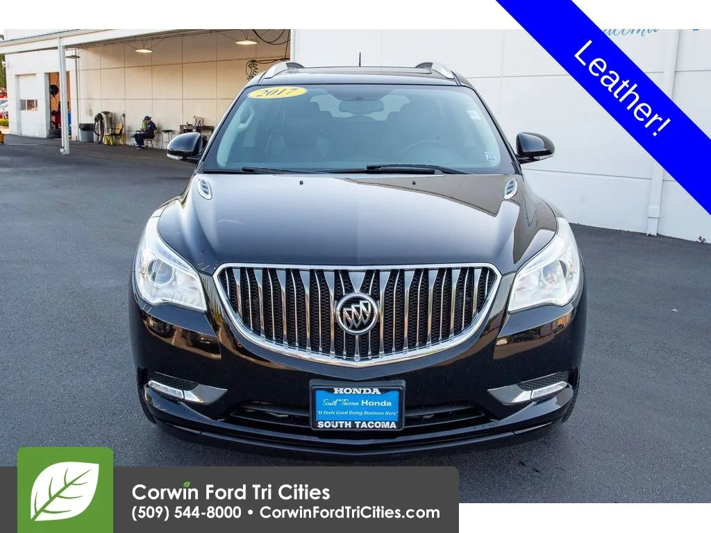 Used 2017 Ebony Twilight Metallic Buick Leather Group image 1