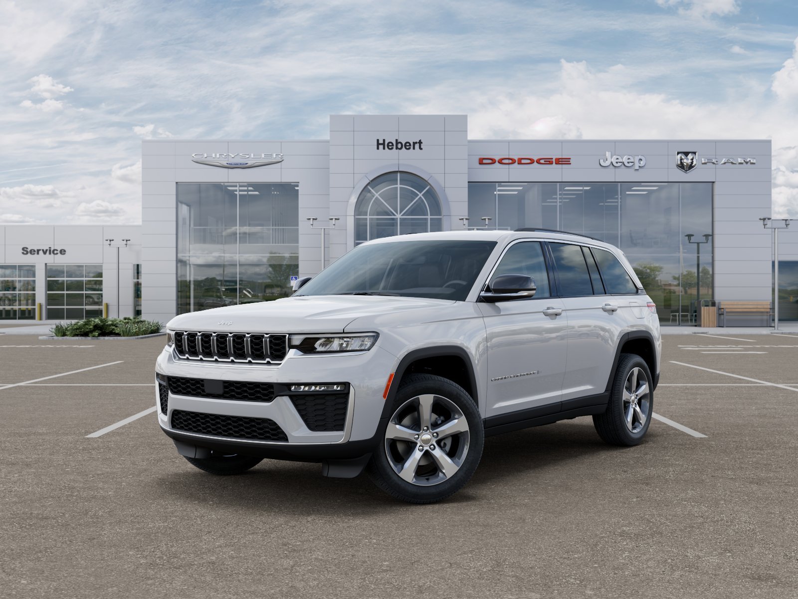 New 2026 Bright White Clear-Coat Exterior Paint Jeep Limited image 27