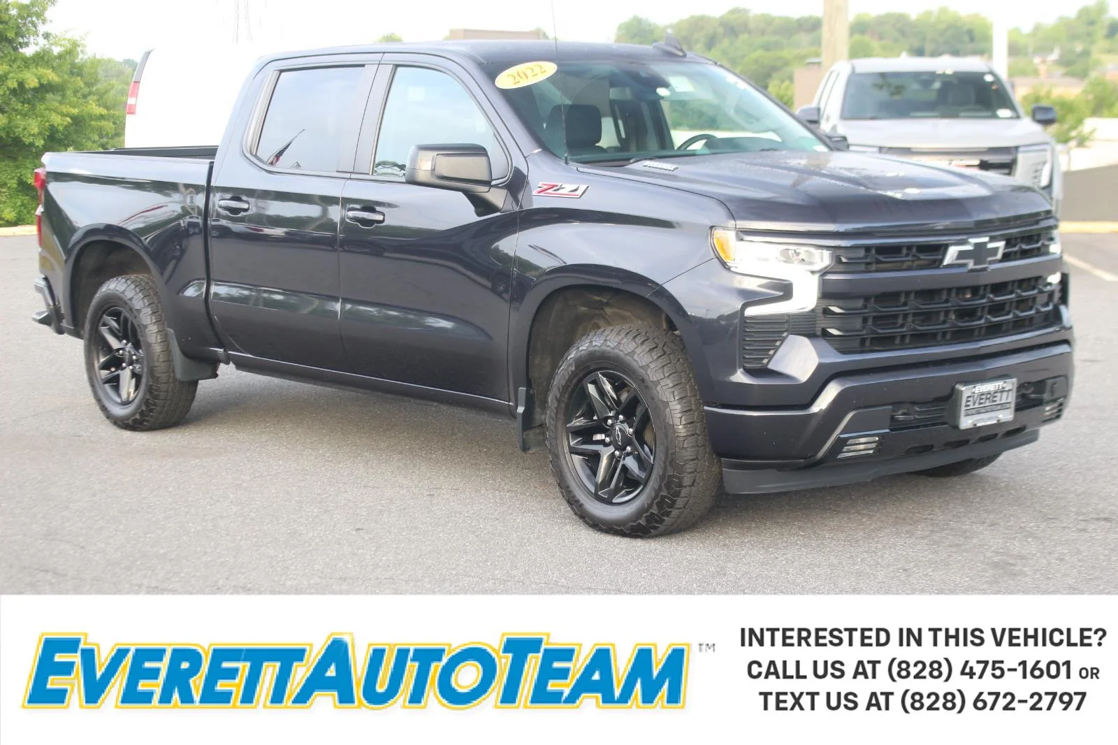 Used 2022 Dark Ash Metallic Chevrolet RST image 1